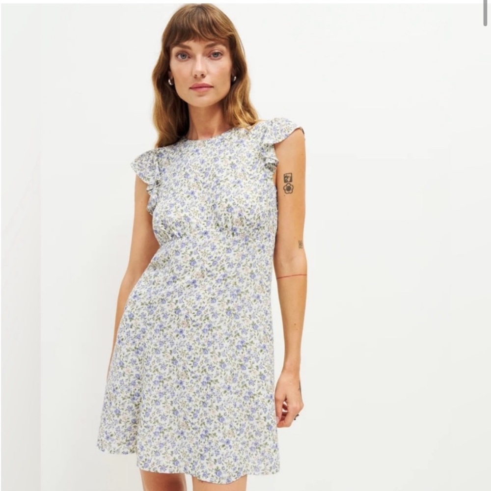 Mini Floral Reformation Dress